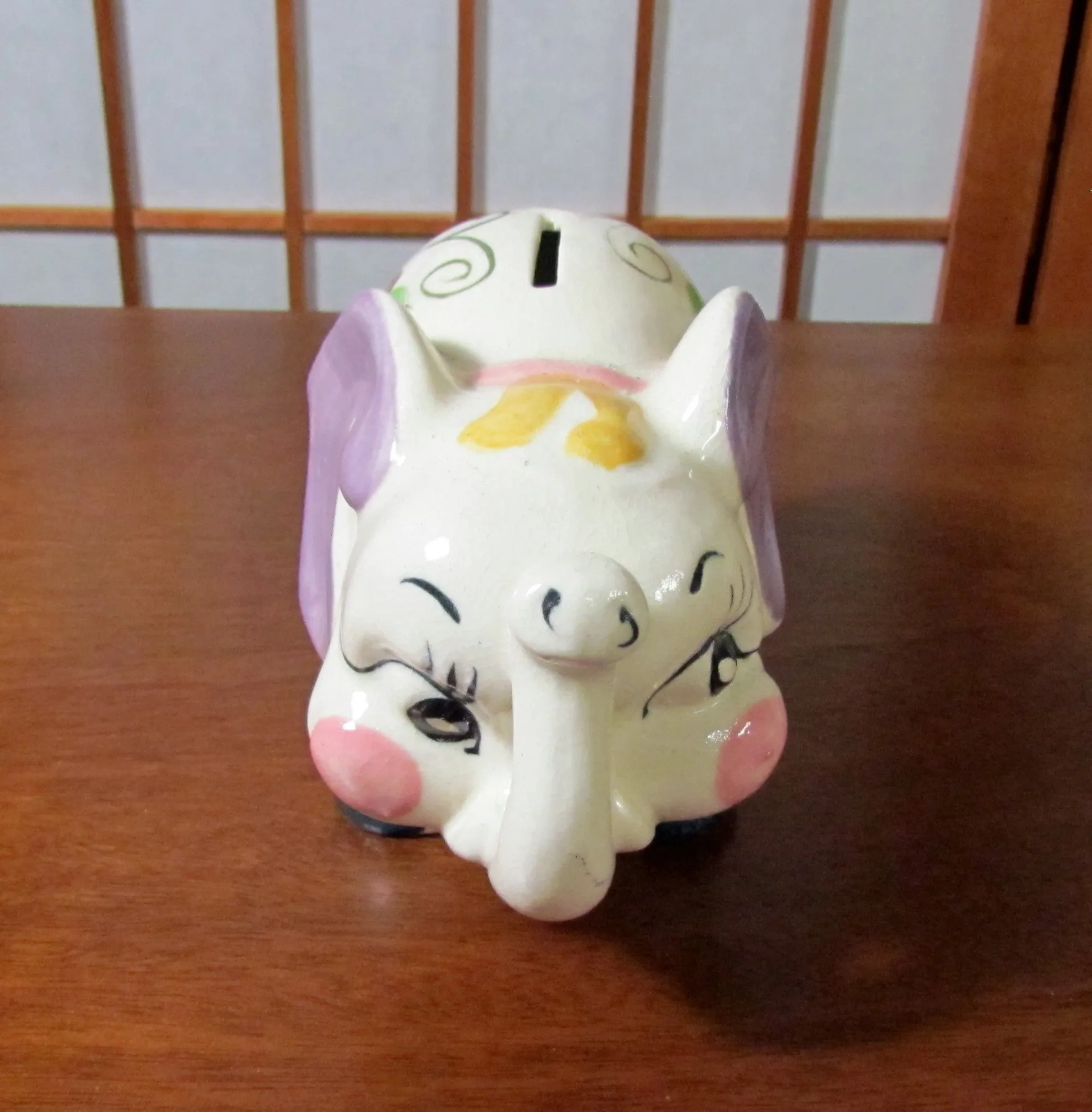 1940's Elephant Bank Made In Japan