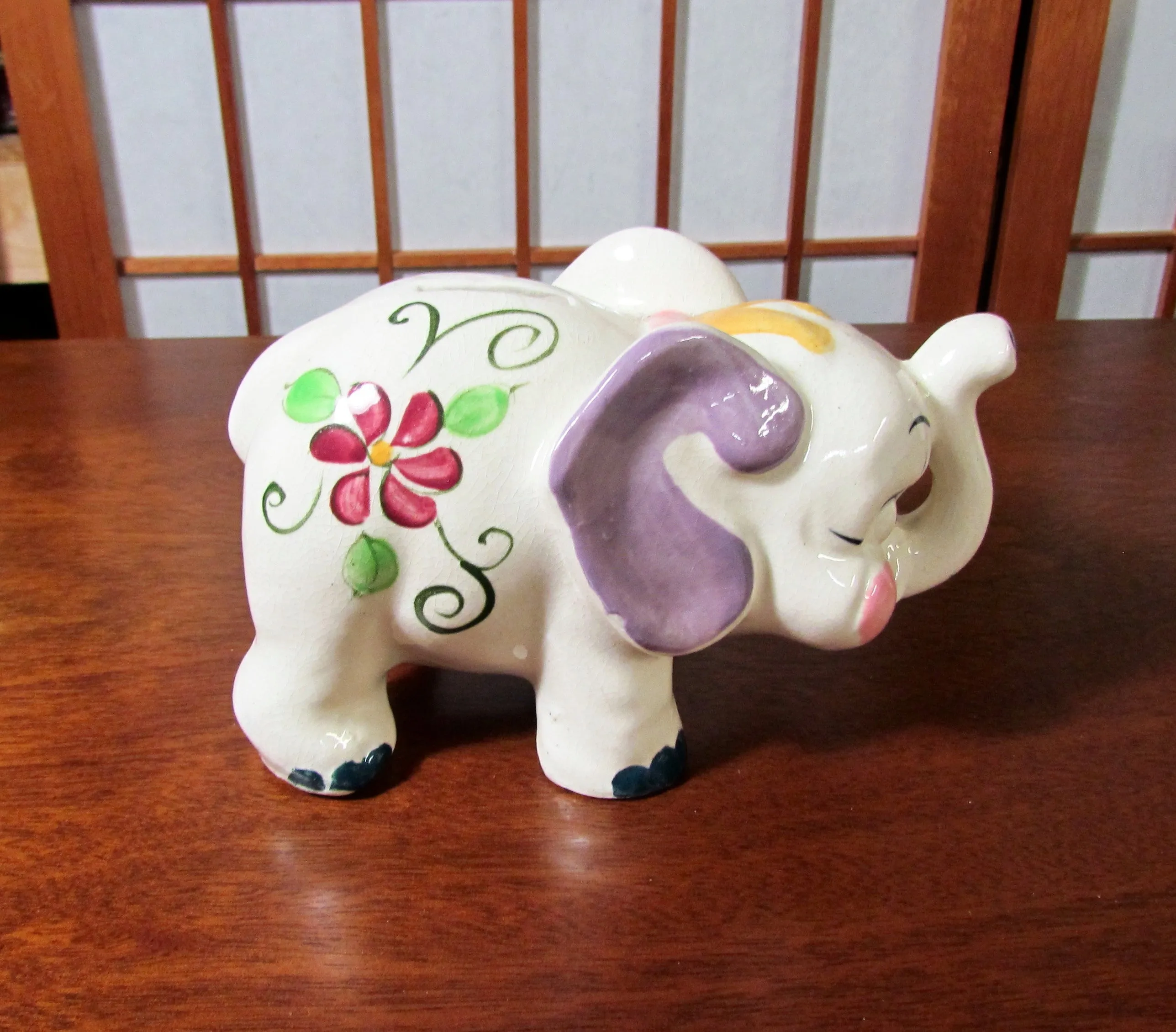 1940's Elephant Bank Made In Japan