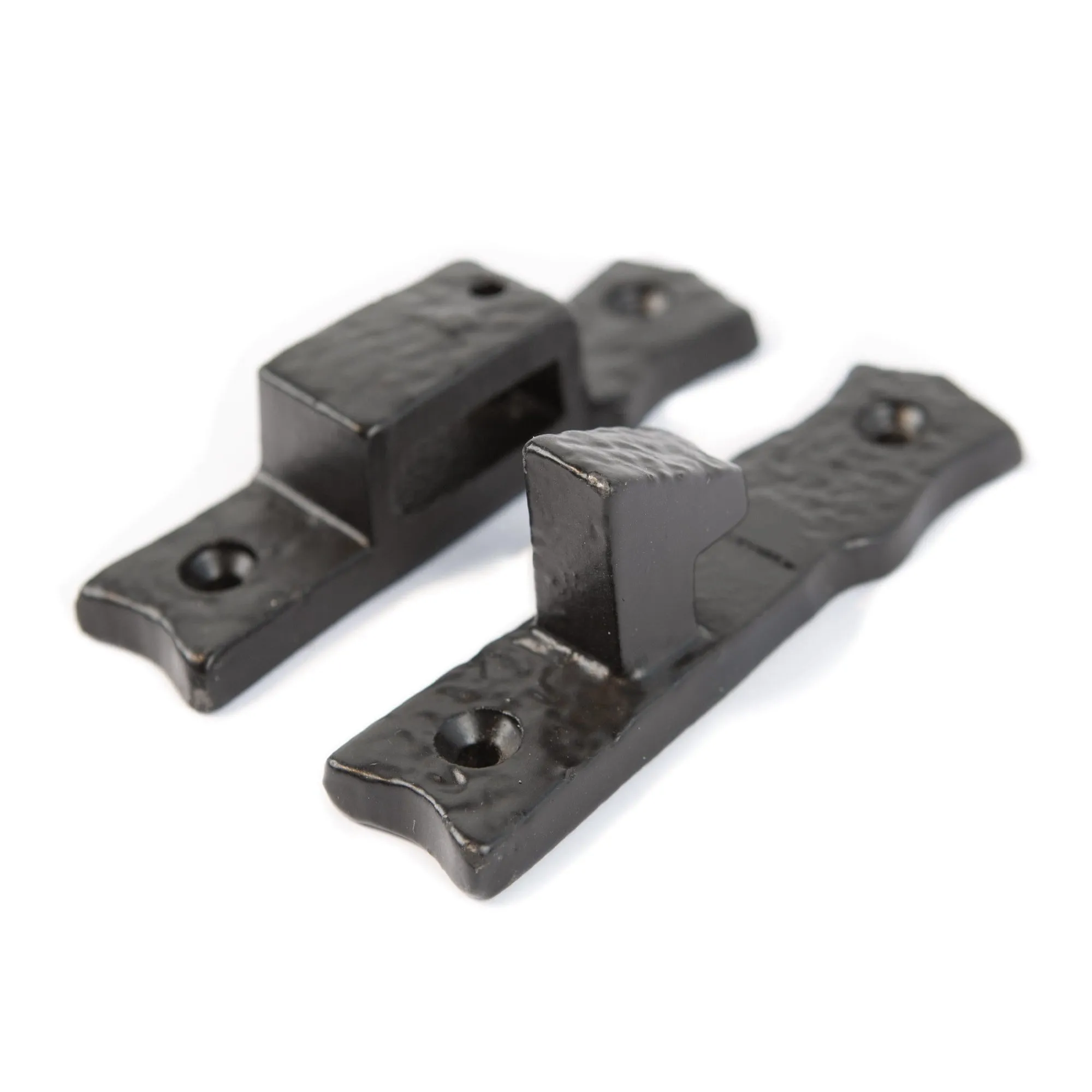 195mm Black Rustic Suffolk Latch - By Hammer & Tongs