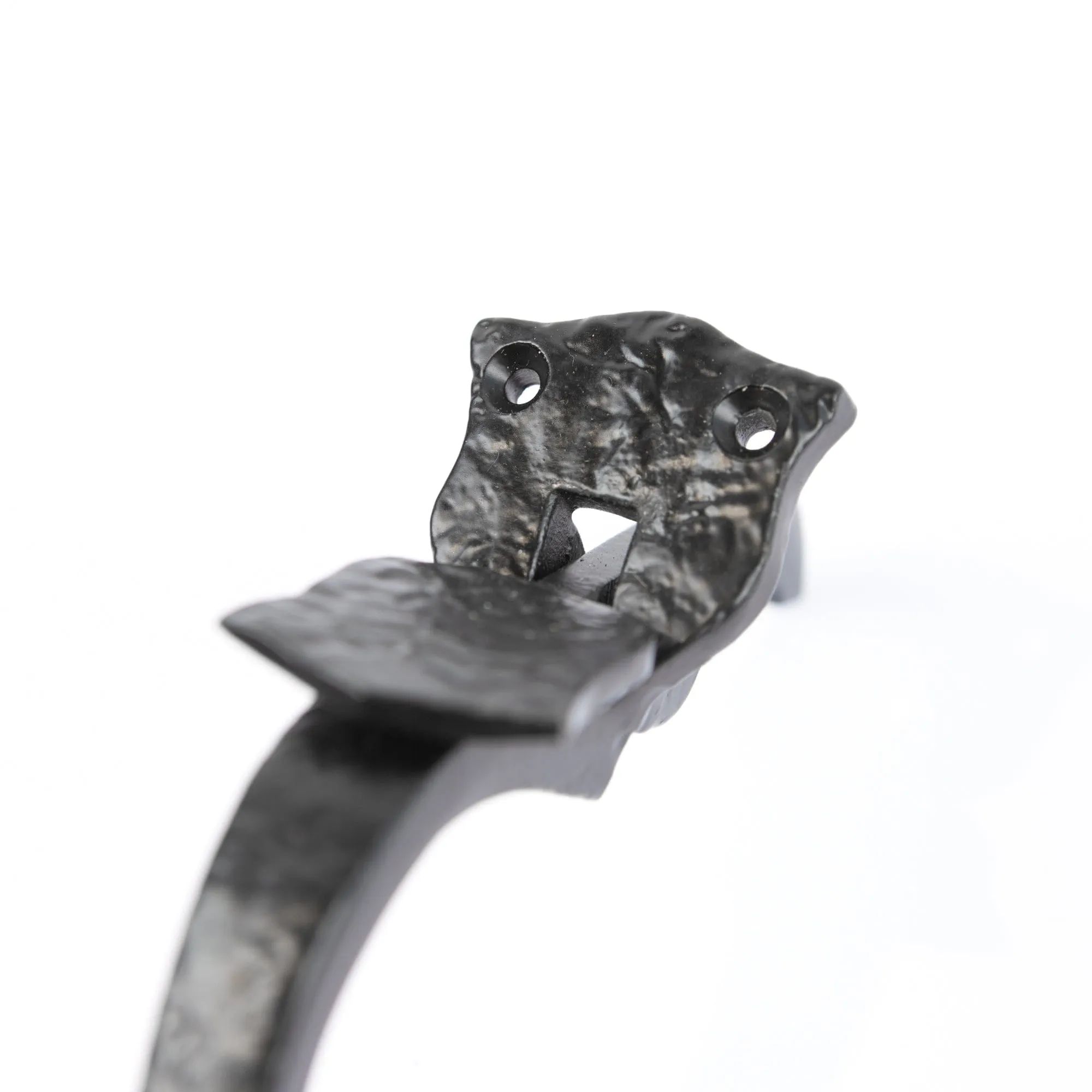 195mm Black Rustic Suffolk Latch - By Hammer & Tongs