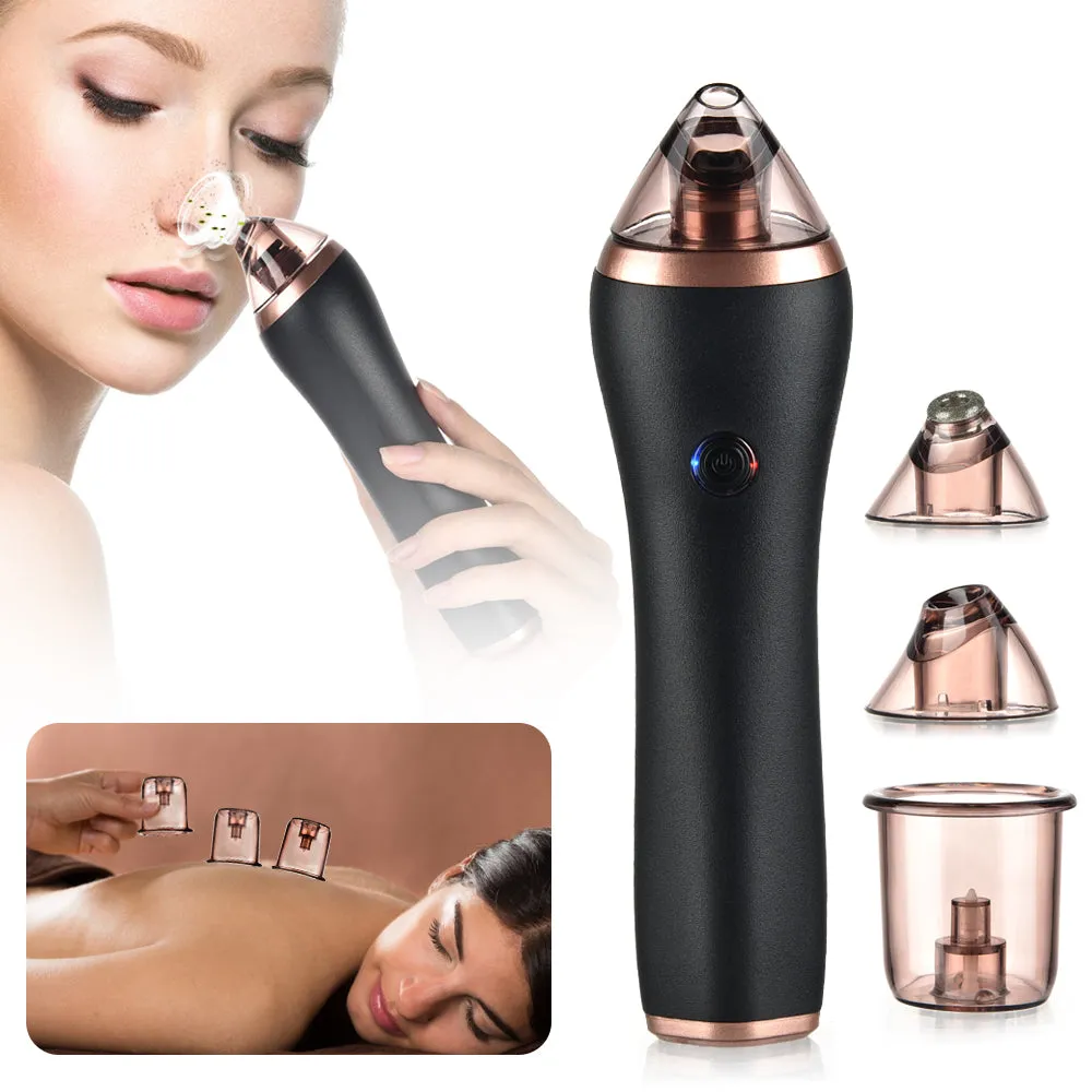4 in 1 Body Guasha Cupping Blackhead Remover Facial Pore