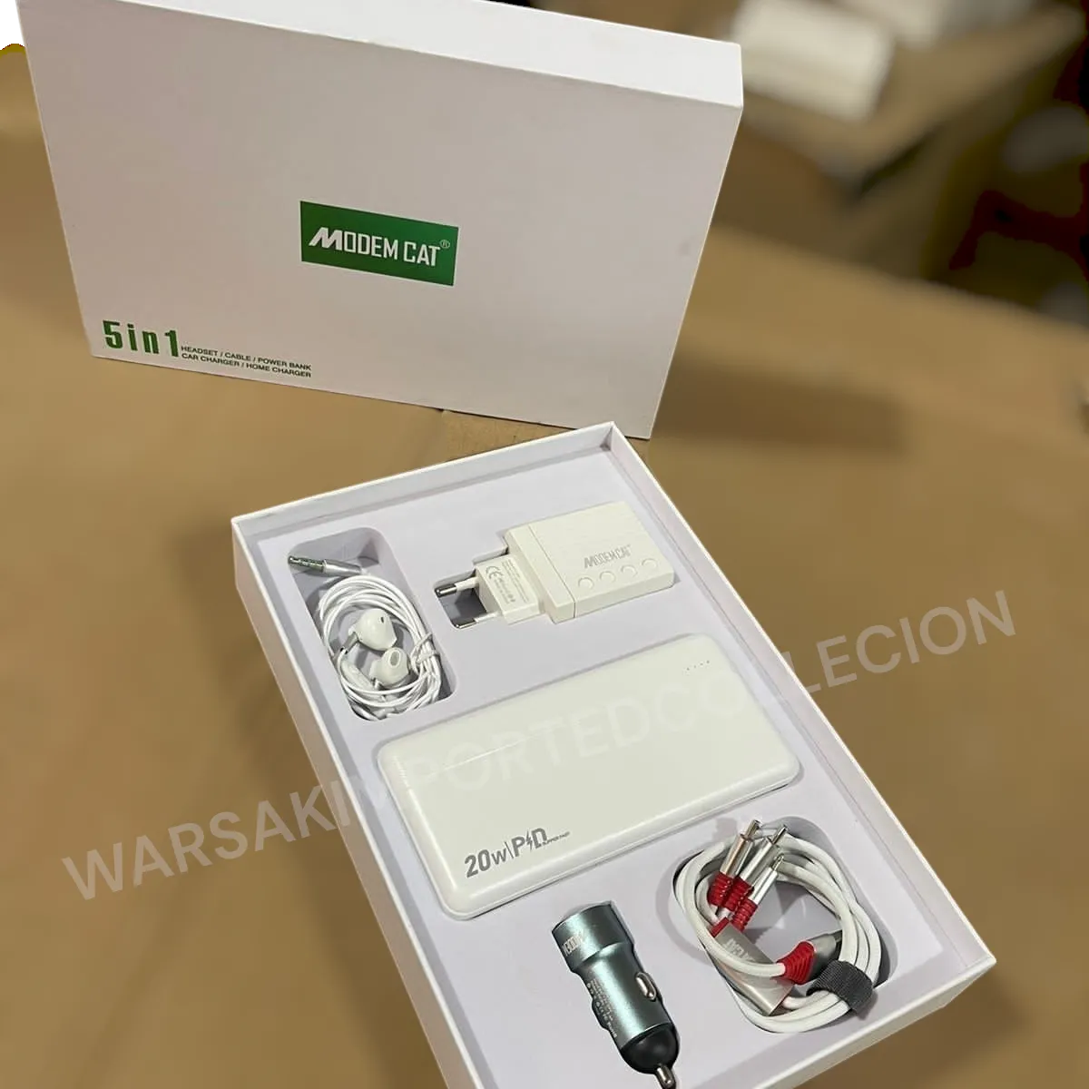 5 in 1 Power Bank Set