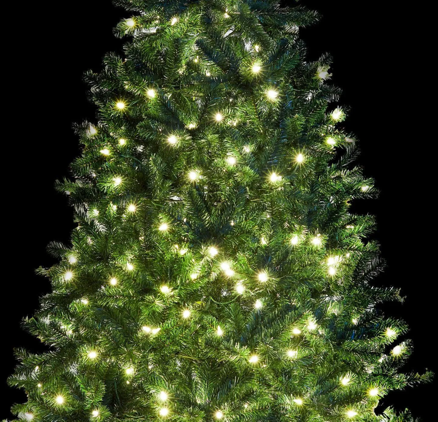 9' Hancock Spruce Artificial Christmas Tree 750 Warm White LED Lights