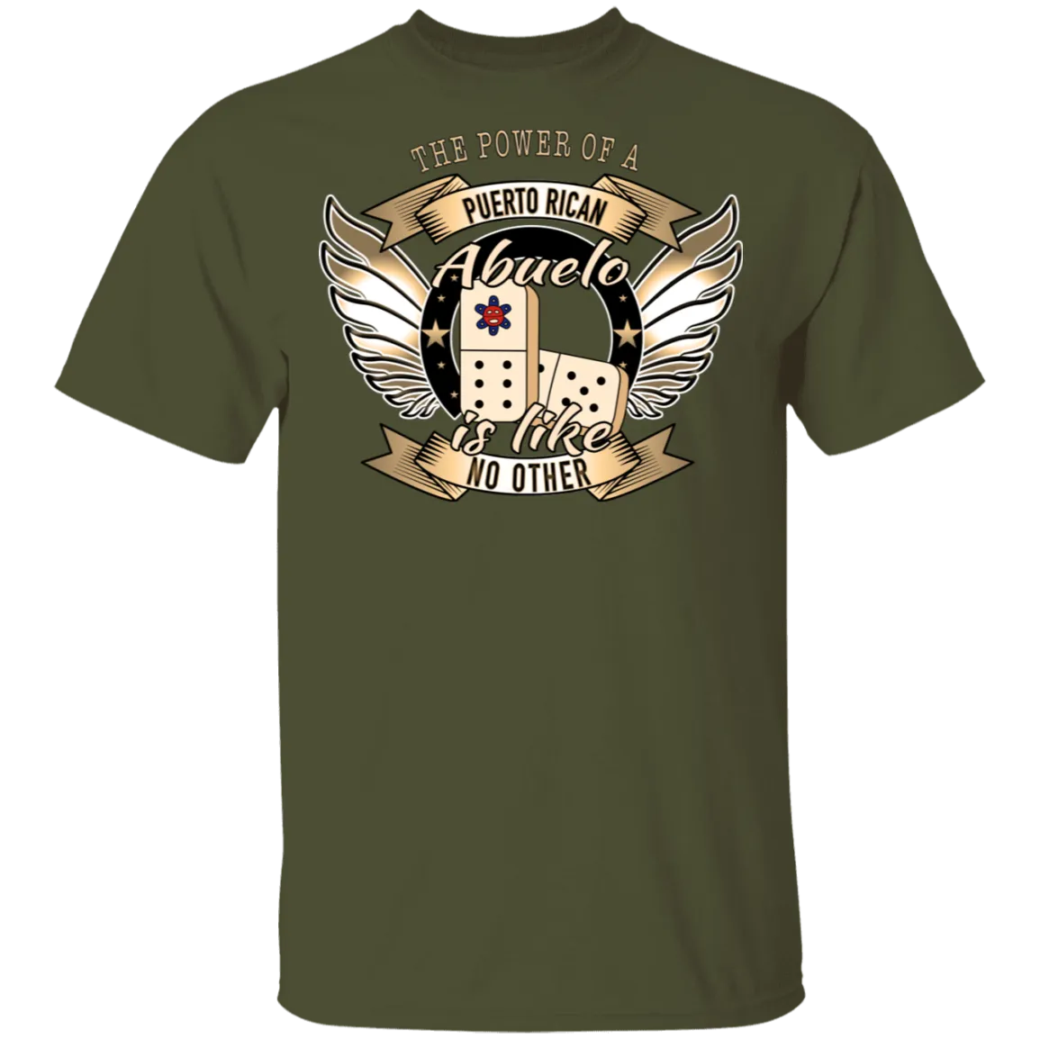 Abuelo Power Antique 5.3 oz. T-Shirt