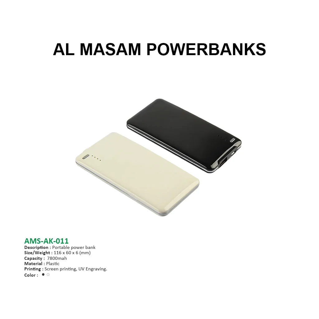 AMS-AK-011 - 7800 mAh Powerbank