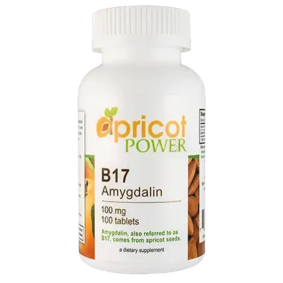 Apricot Power B17 Amygdalin 100mg Tablets 100ct