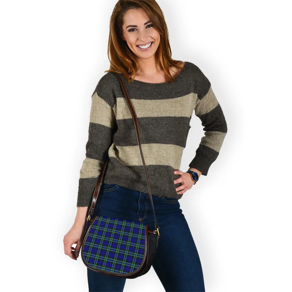 Arbuthnot Modern Tartan Saddle Bag