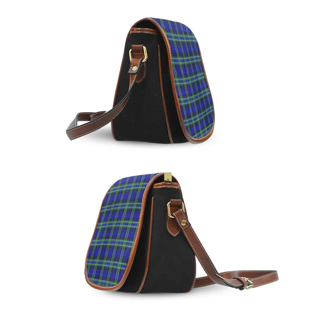 Arbuthnot Modern Tartan Saddle Bag