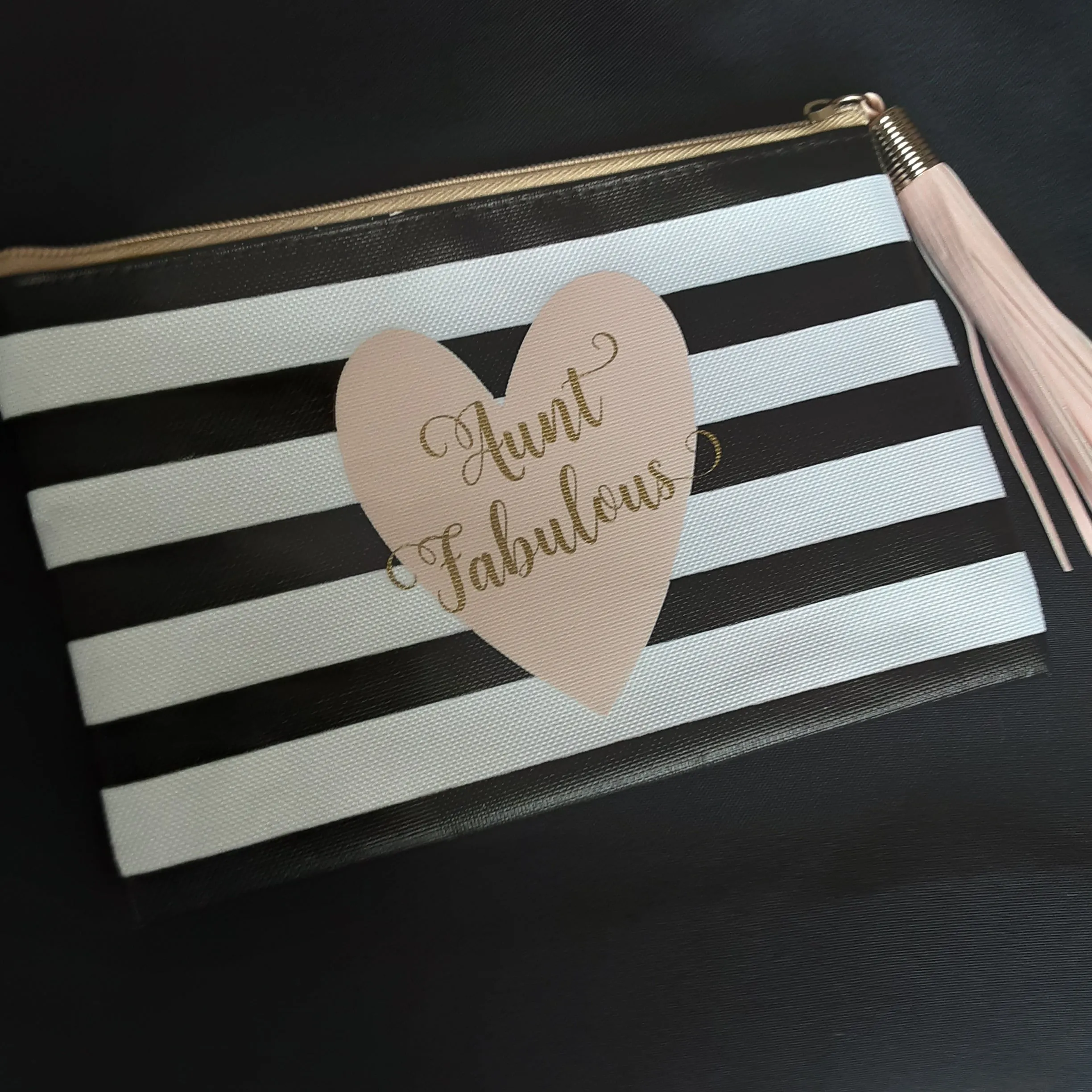 Aunt Fabulous Zippered Pouch |