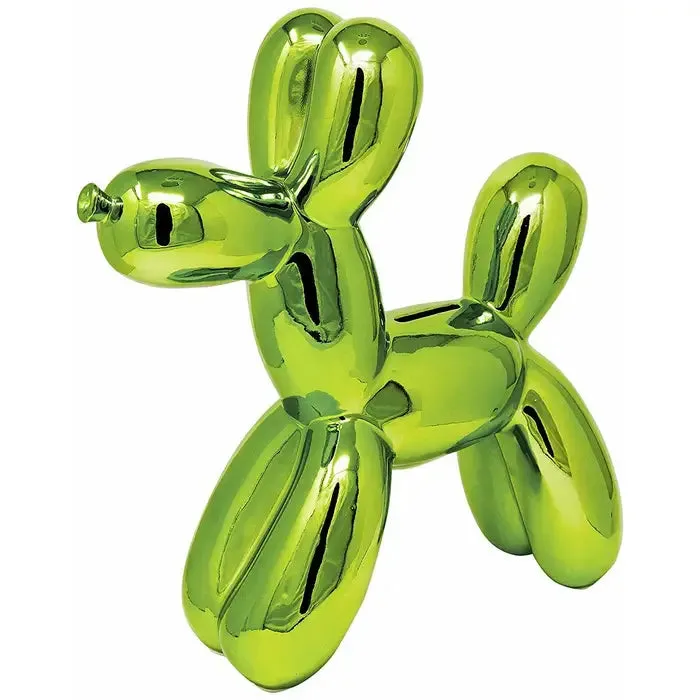 Balloon Dog Bank - 12" tall