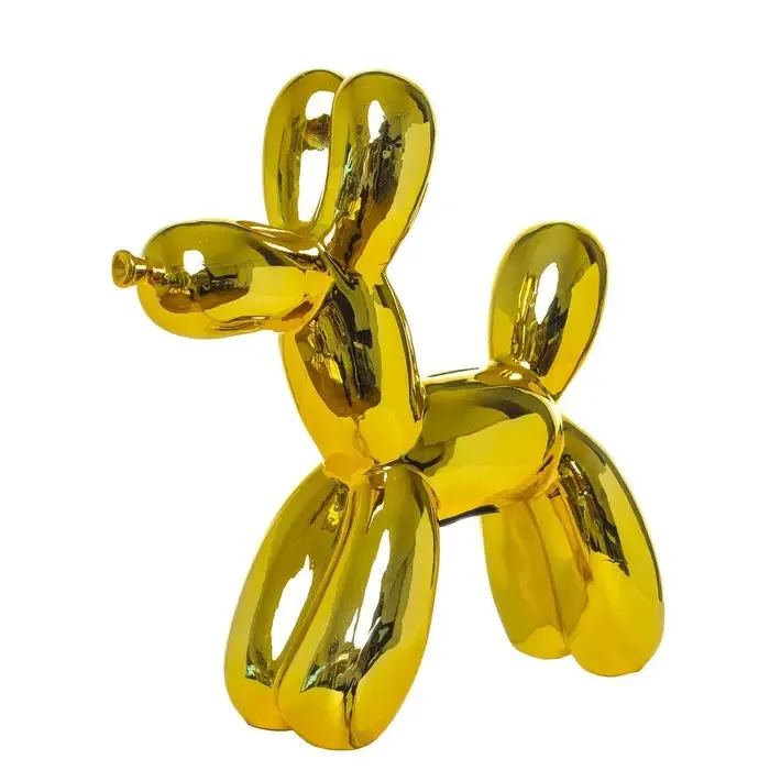 Balloon Dog Bank - 12" tall