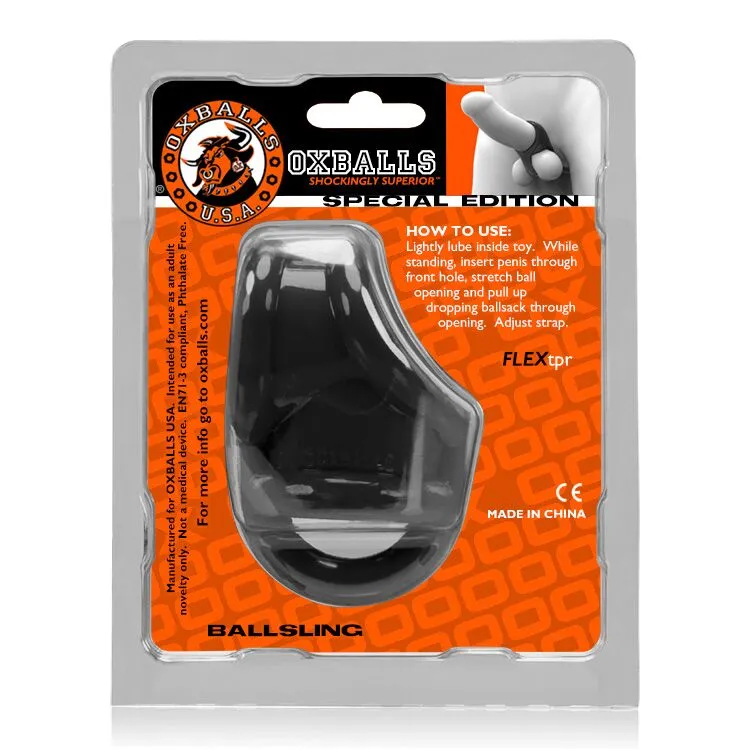 Ballsling Ball Split Sling Oxballs Black