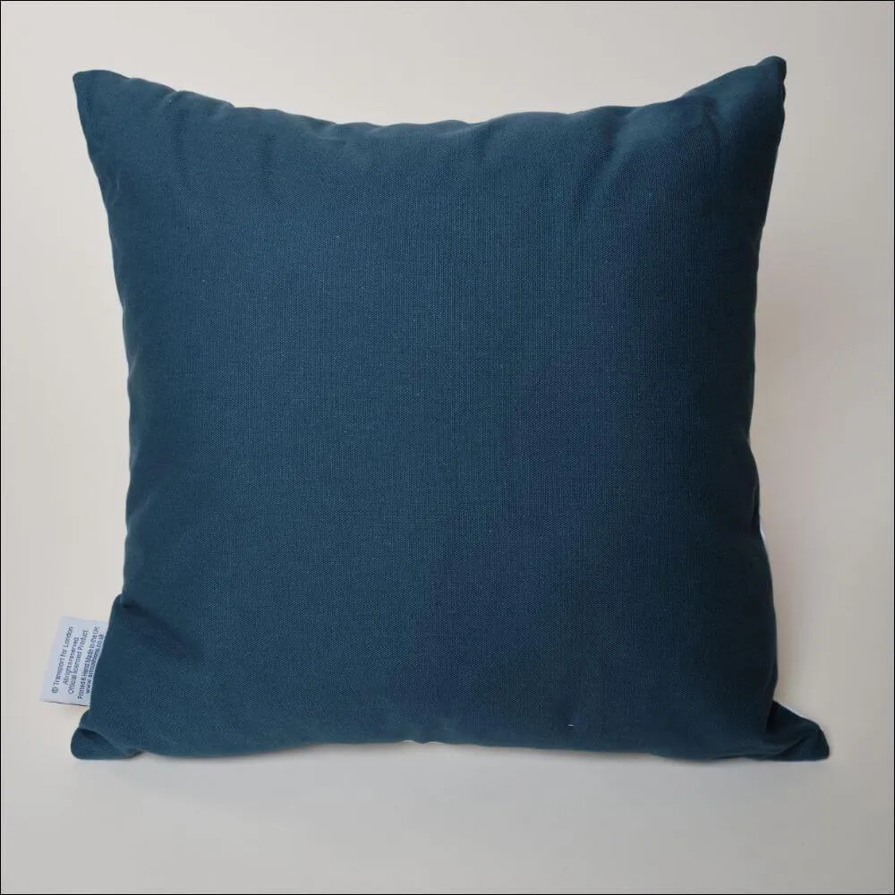 Bank London Underground Roundel Cushion