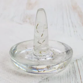 Botanical Dandelion Seeds Ring Holder