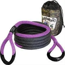 Bubba Rope 176653PU 5/8" X20' SIDEWINDER UTV RECOVERY ROPE PURPLE EYES