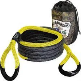 Bubba Rope 176653YL 5/8" X20' SIDEWINDER UTV RECOVERY ROPE YELLOW EYES