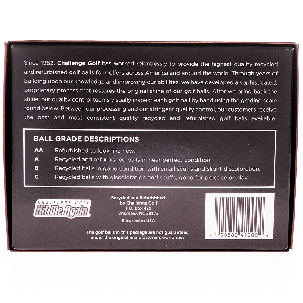 Callaway Chromesoft Refurbished A-Grade Golf Balls - 12 Pack - White