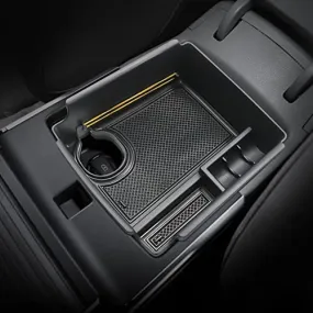 Center Console Organizer Tray Compatible with 2020 2021 2022 NIRO EV Electric Engine Armrest Console Insert Box Kiia NIRO Accessories ABS Secondary Storage