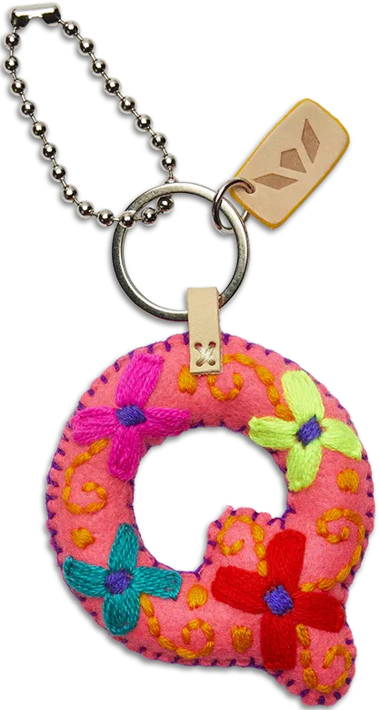 Charm, Pink Felt Alphabet