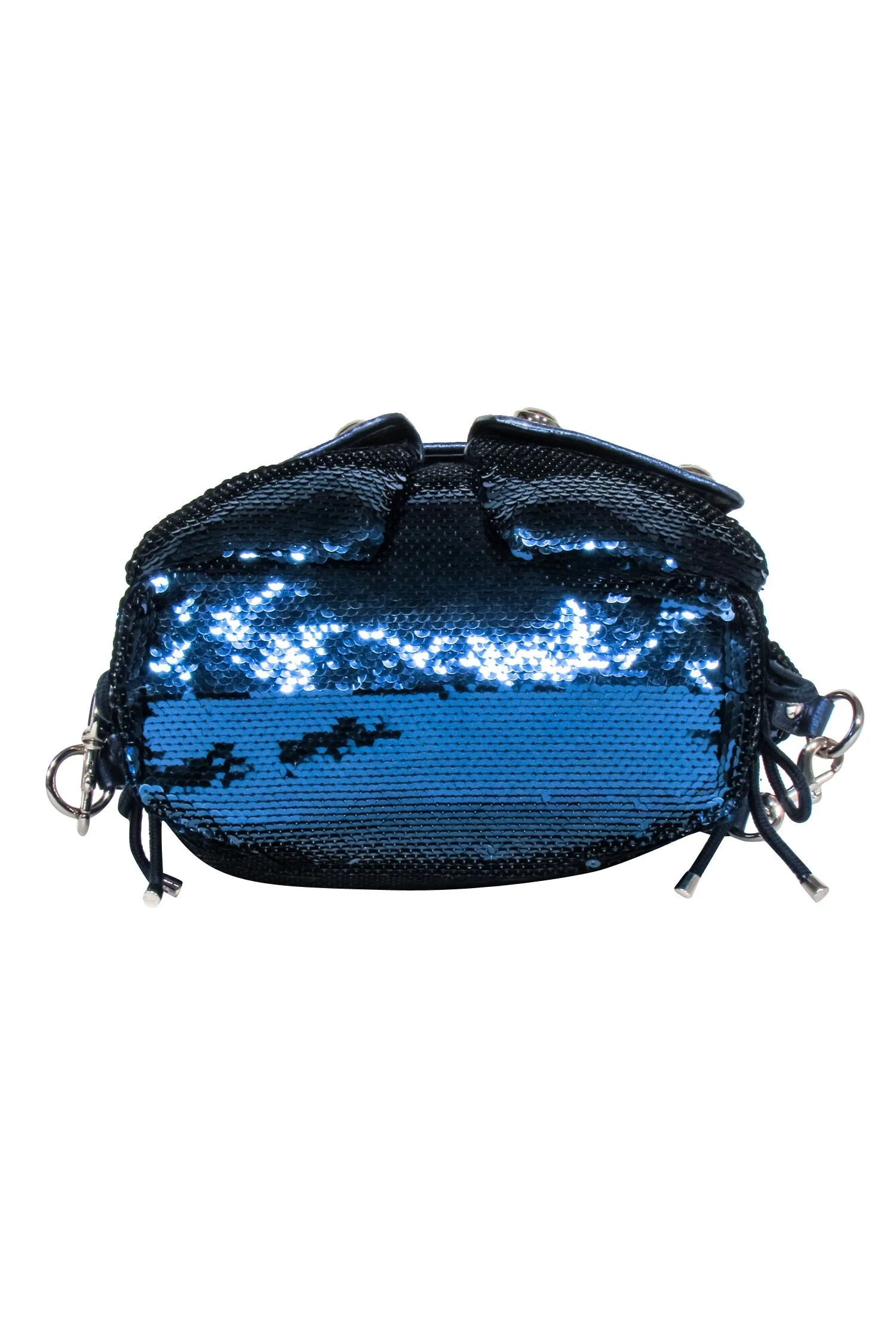 Coach - Navy Poppy "Spotlight" Sequin Bag