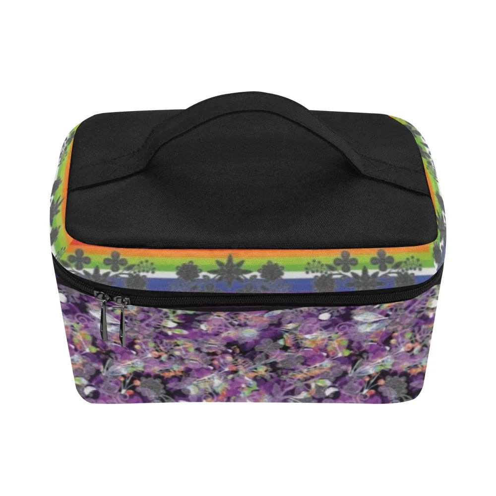 Culture in Nature Purple Cosmetic Bag/Large