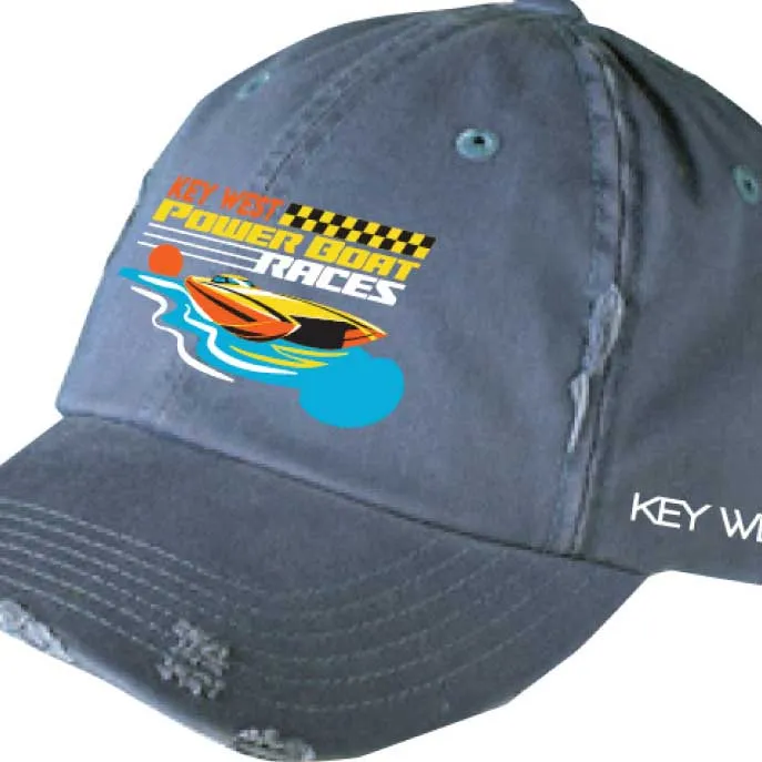 Distressed Power Boat Hat