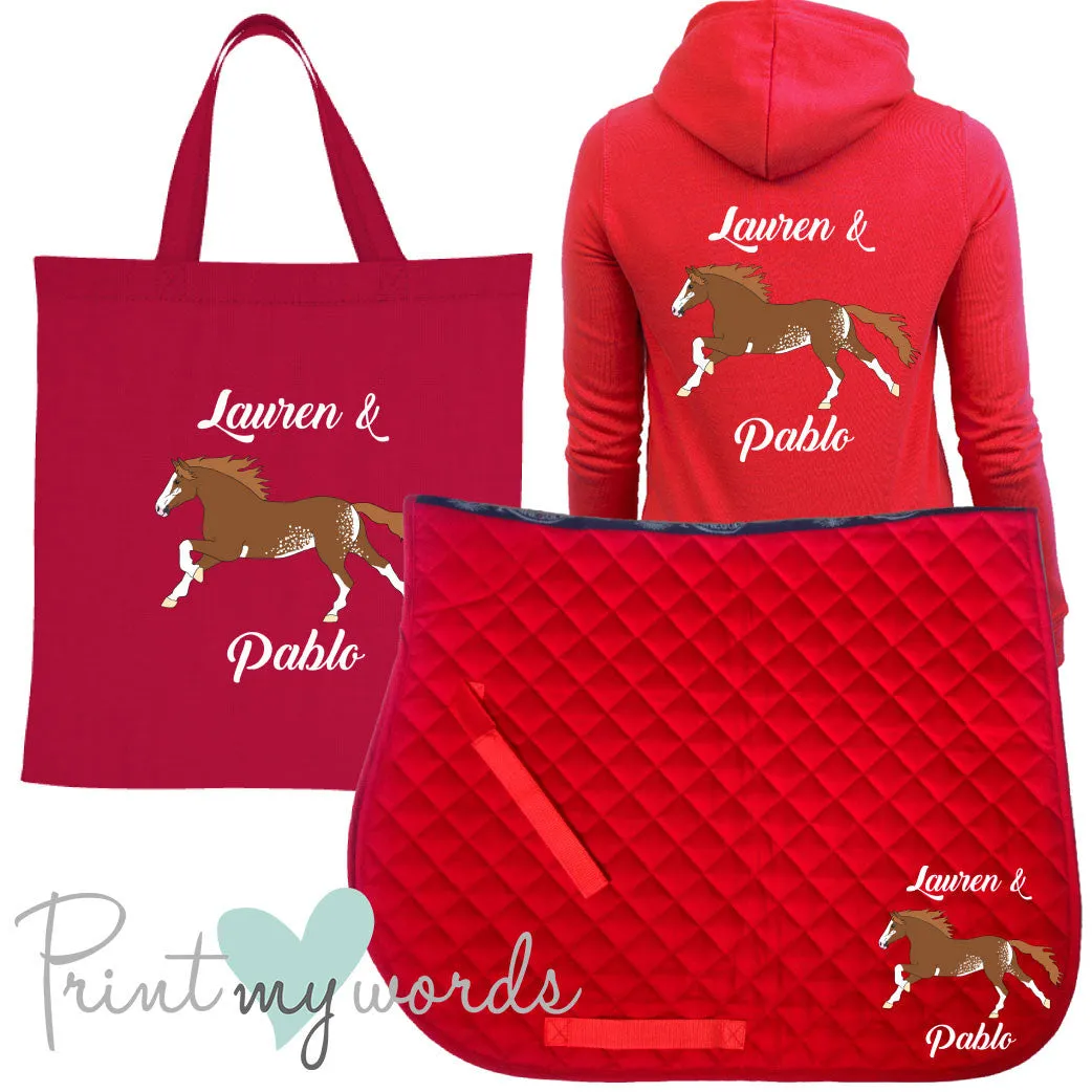 'Dolly' Ladies Personalised Matching Equestrian Set - Elegant Design