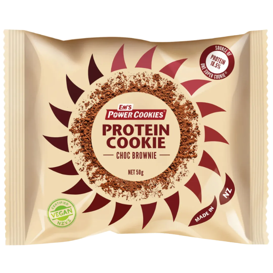 Em's Power Cookies - Protein Cookie - Choc Brownie (Vegan)