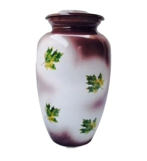 Falling Leaves Cremation Urn