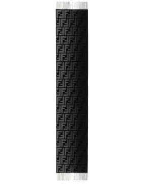 FENDI Luxury Wool & Cashmere Scarf