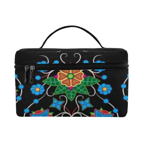 Floral Beadwork Four Mothers Cosmetic Bag/Large