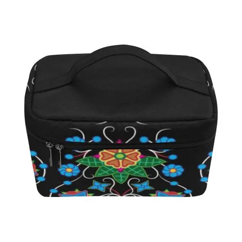 Floral Beadwork Four Mothers Cosmetic Bag/Large
