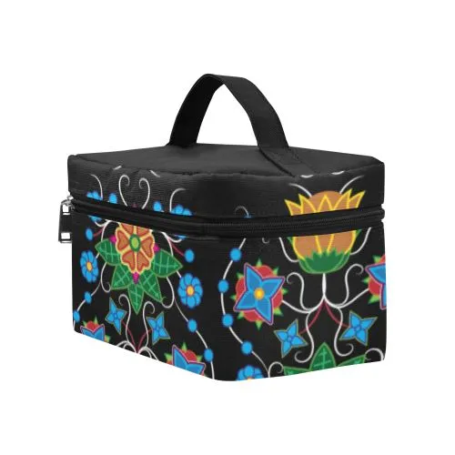Floral Beadwork Four Mothers Cosmetic Bag/Large