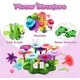 Flower Garden Building Toy Set for 3, 4, 5, 6 Year Old Girls, STEM Educational Activity Toys and Girls Birthday Gift for Age 3  yr Toddlers and Kids( 52 Pcs )