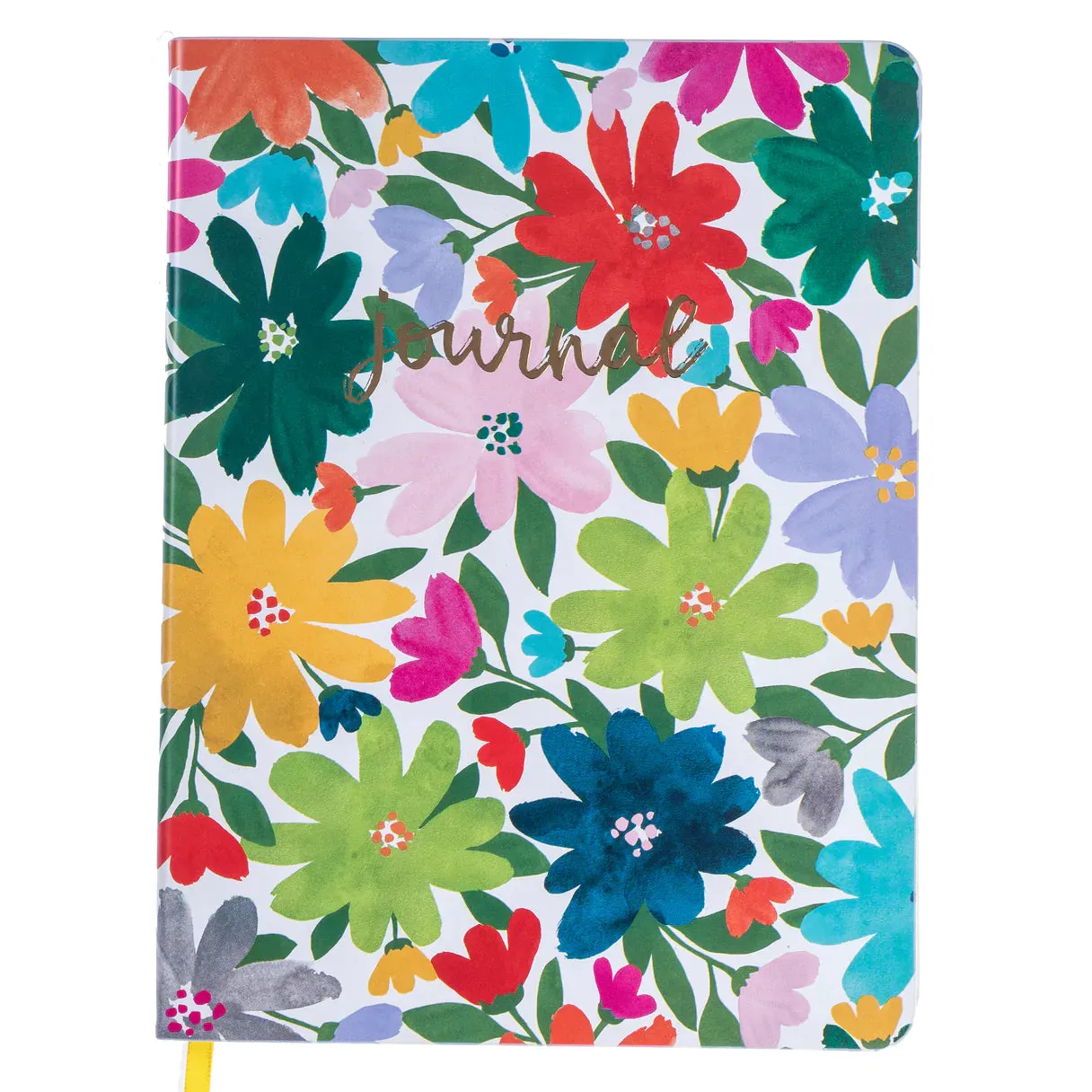 Flower Power Vegan Leather Journal
