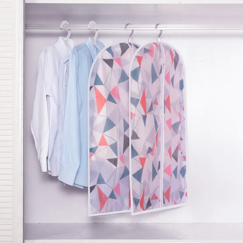 Garment Clothes Covers Protector Breathable Dustproof Waterproof Hanging Clothes Storage Bag for Coat Dress Windcoat Closet Organizer Windcoat Closet Organizer