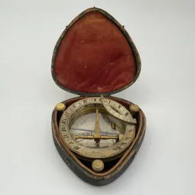Georgian Universal Equinoctial Sundial by Robert Brettell Bate London