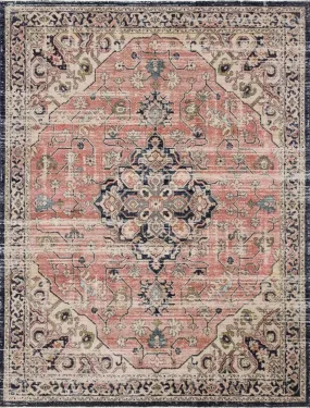 Graham by Magnolia Home GRA-06 Coral/Navy Rug
