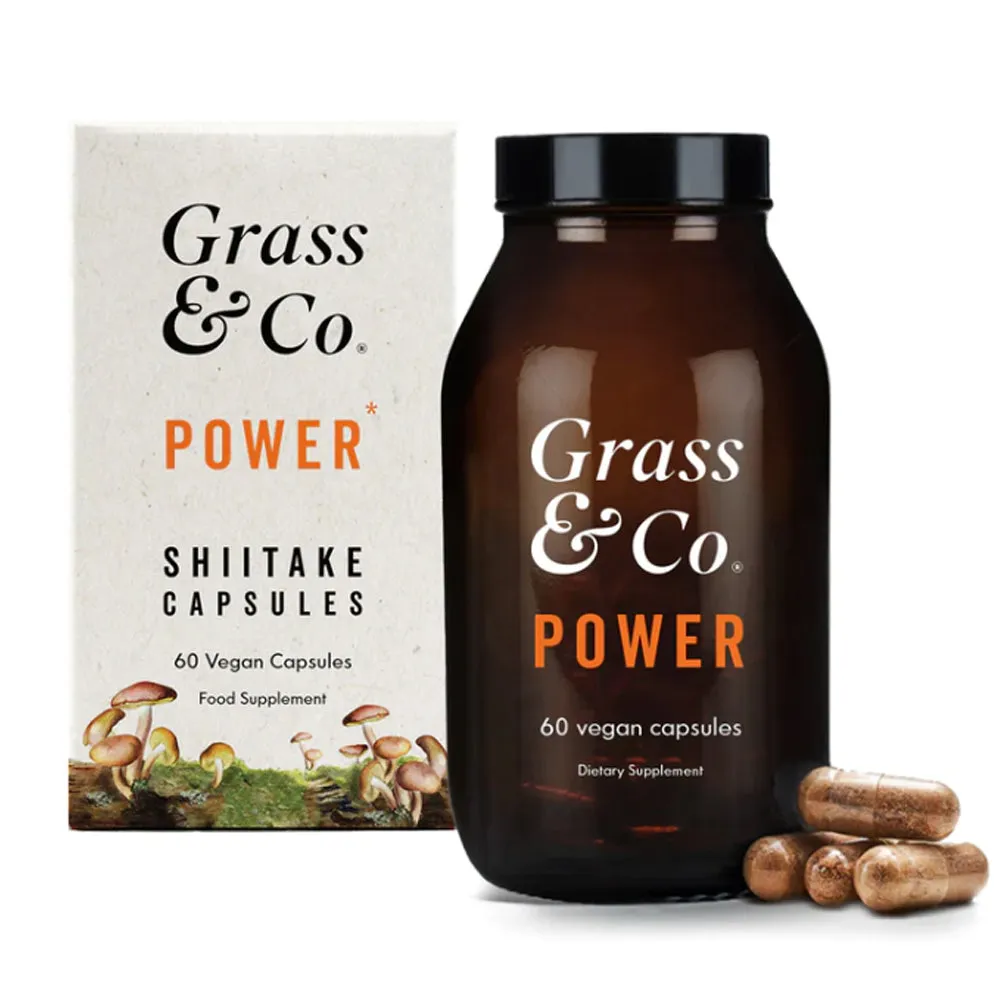 Grass & Co. Power Shiitake Mushroom Supplement