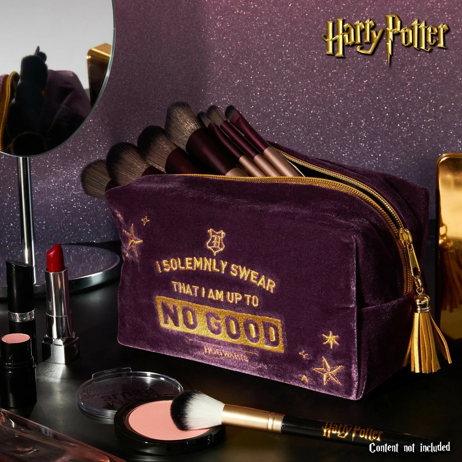Harry Potter Hogwarts Make Up Bags for Women