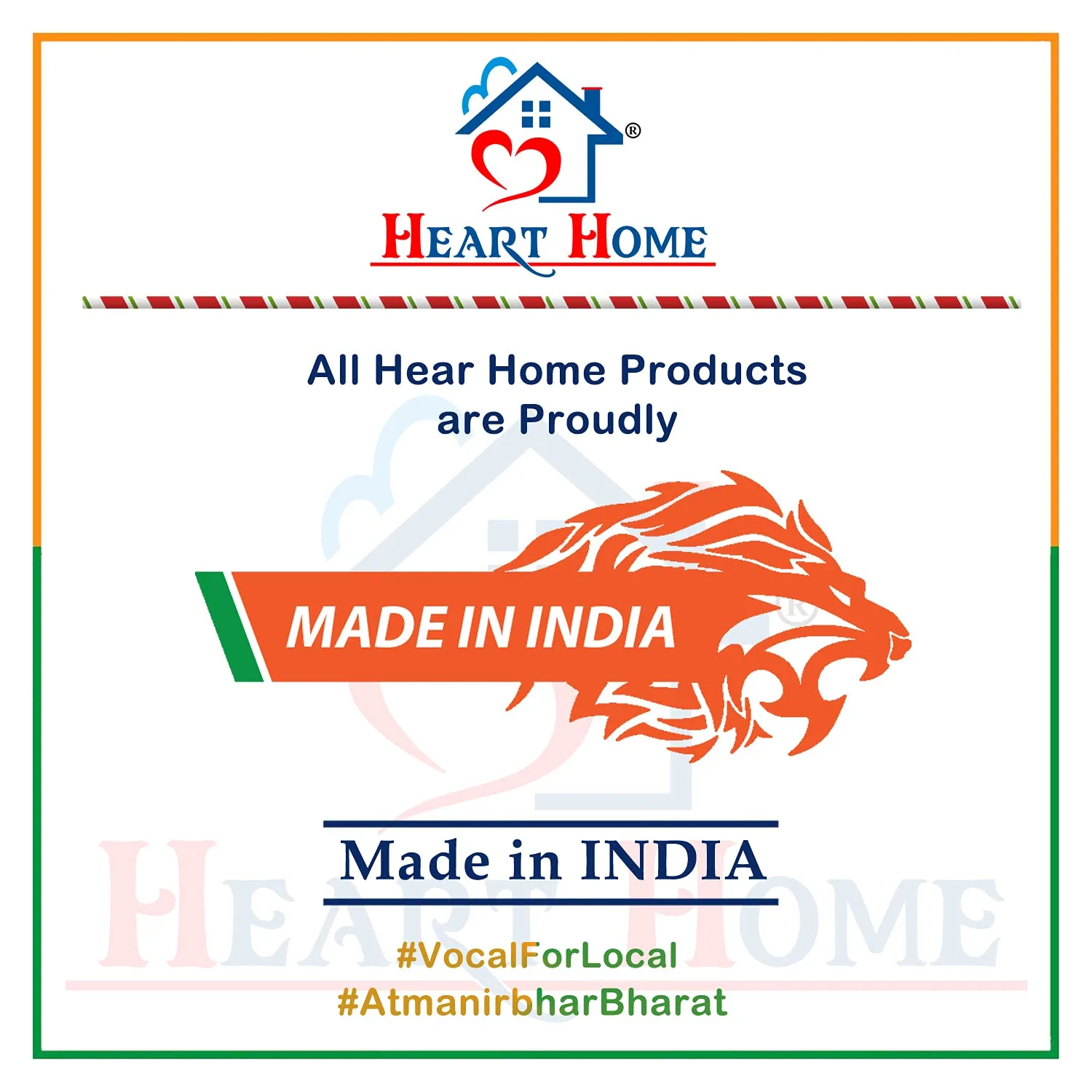 Heart Home Non-Woven Foldable Saree Stacker, Wardrobe Organizer, Storage Bin With Handle- Pack of 2 (Blue)-HS43HEARTH26422