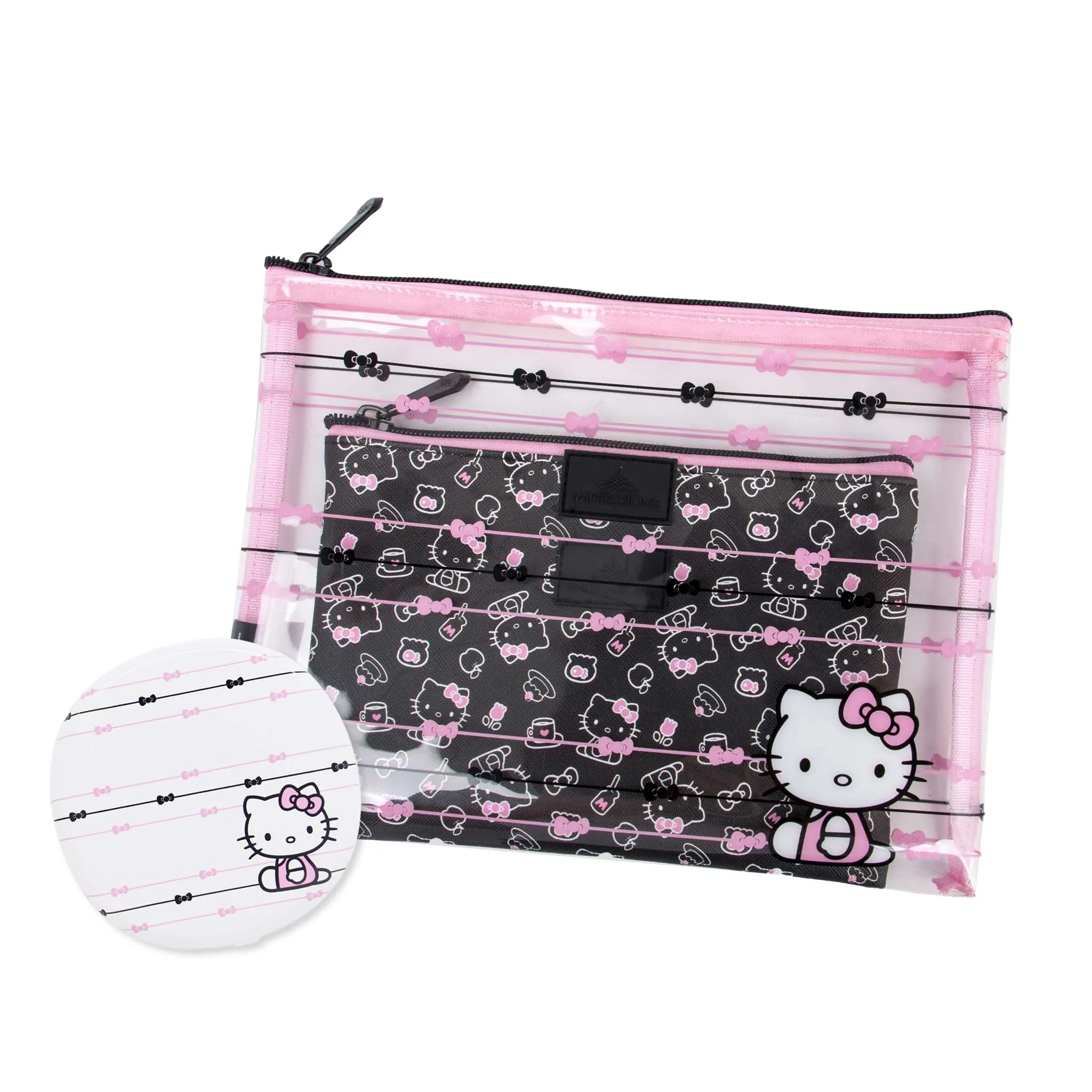 Hello Kitty® "Travel Essentials" Compact   Slim Pouch Gift Set