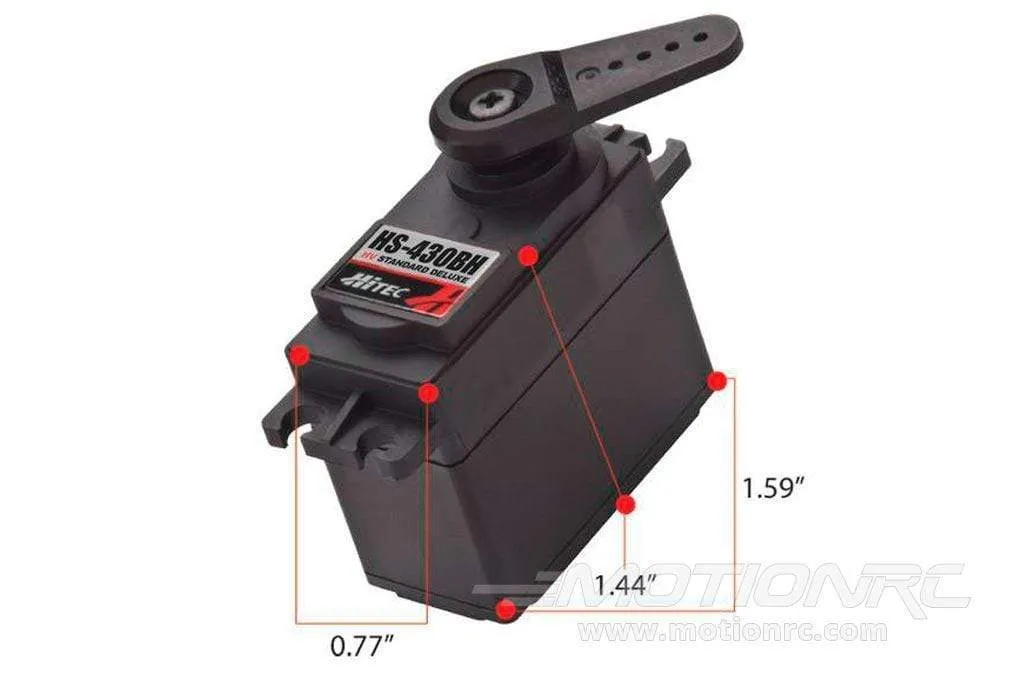 Hitec HS-430BH Deluxe Ball Bearing High Voltage Standard Servo