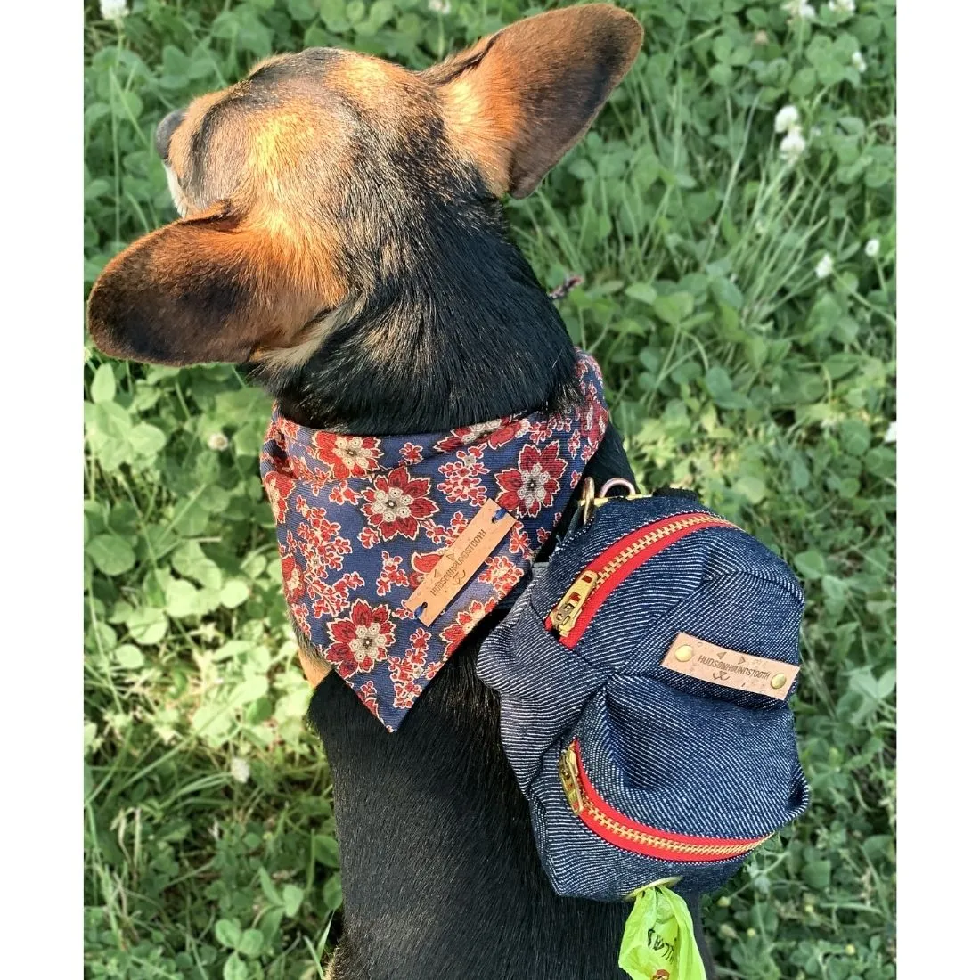Indigo Denim Backpack