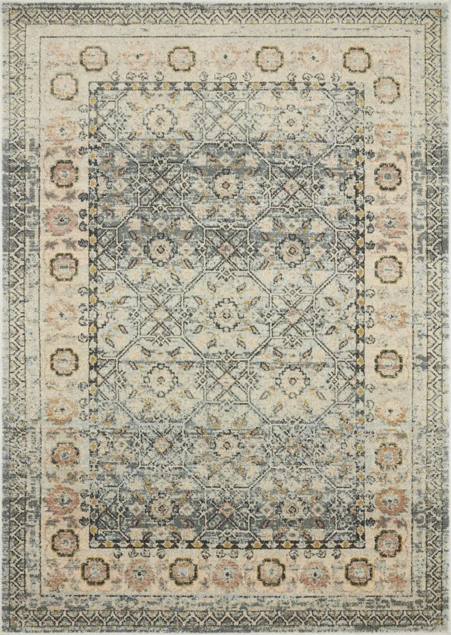 Jocelyn JOC-04 Sky/Multi Rug