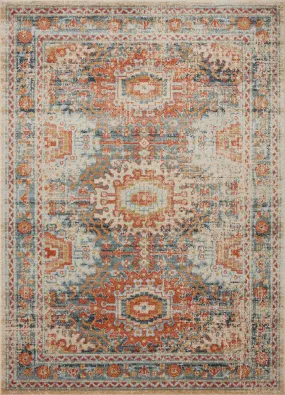 Jocelyn Rug in Mist & Multi