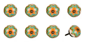 Knob-It Home Decor Classic Cabinet & Drawer Knobs-Orange/Blue/Green/Copper