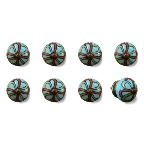Knob-It Home Decor Classic Cabinet & Drawer Knobs-Turquoise/Red/Green/Copper