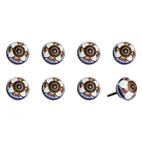 Knob-It Home Decor Classic Cabinet & Drawer Knobs-White/Blue/Yellow/Copper