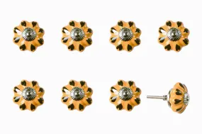 Knob-It Home Decor Classic Cabinet & Drawer Knobs-Yellow/Green/Silver